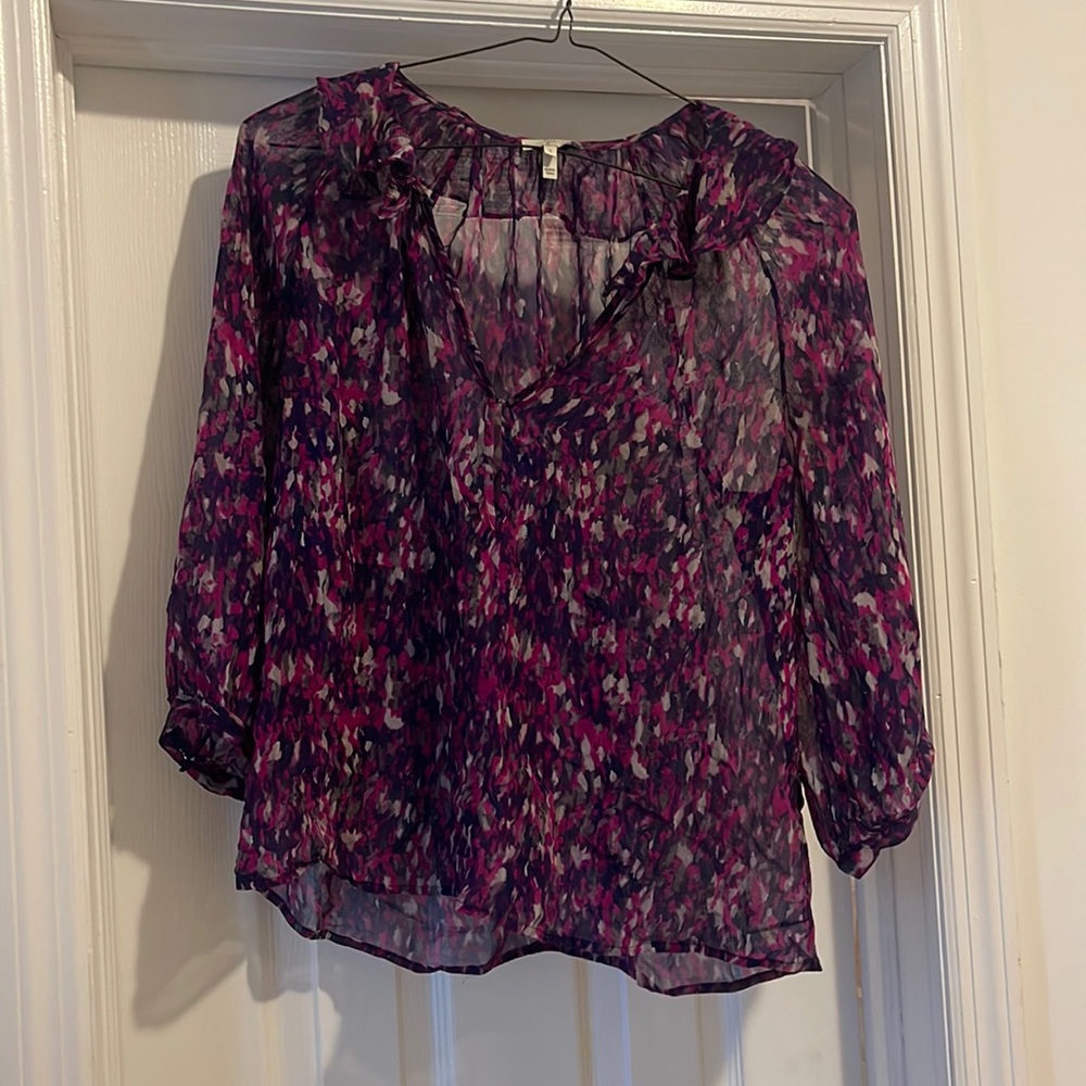 Adorable purple blouse from Joie. Size S